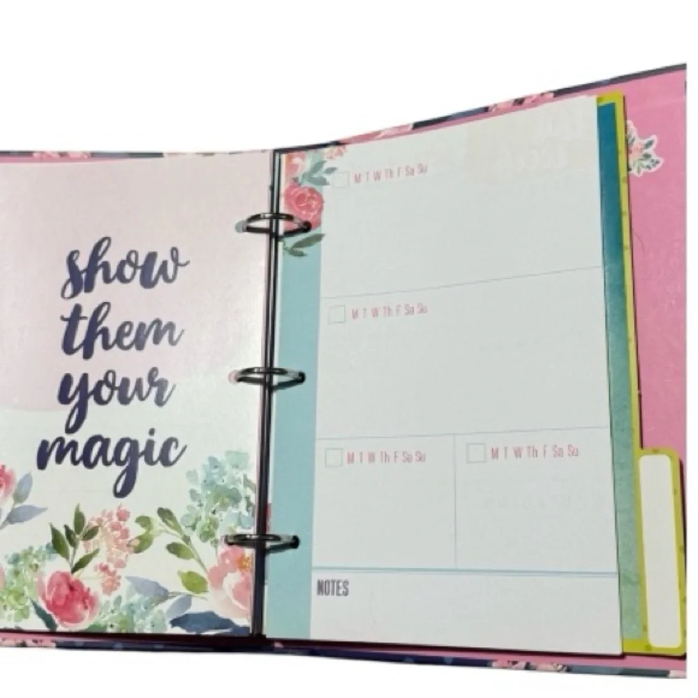 Life is Beautiful Floral Calendar